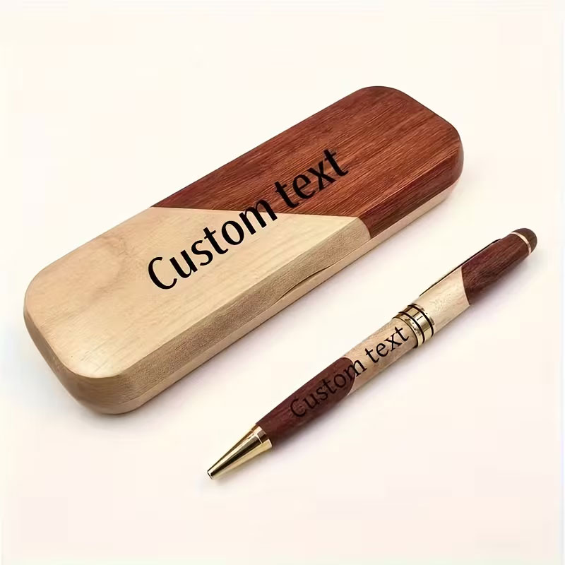 Woodworking Logos - Personalized Custom Engraving Luxury Handmade Wooden
