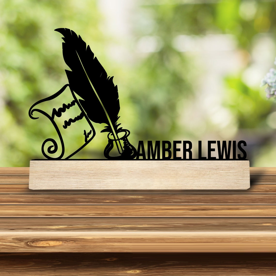 Woodworking Laser - 1pc Personalized Retro Iron Statue Decoration