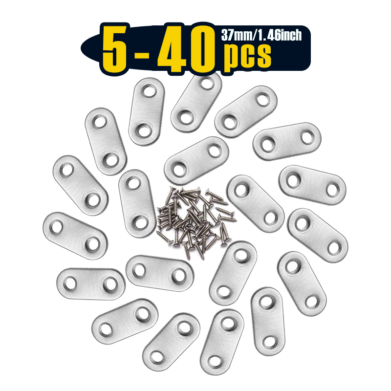 Woodworking X Brace - 5-40 pcs Straight Flat Corner Brace