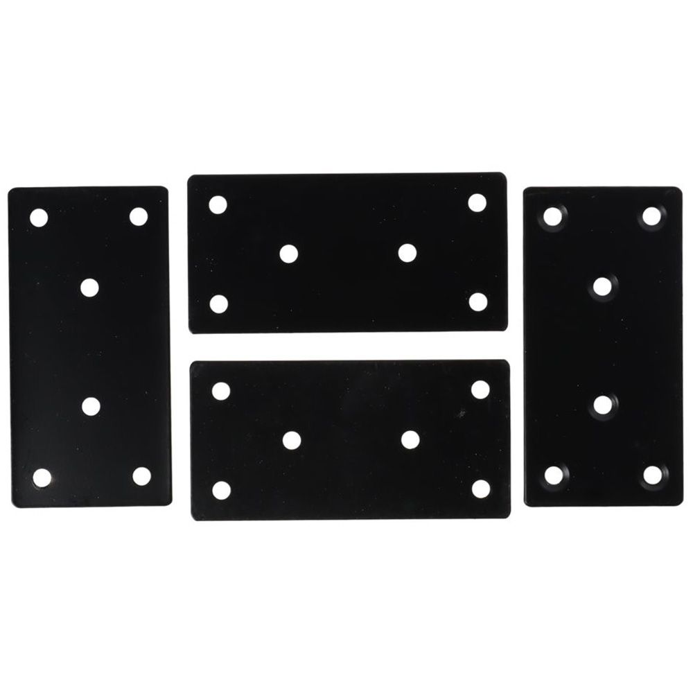 Woodworking X Brace - 4PCS 3.94 x 1.97 inch Black