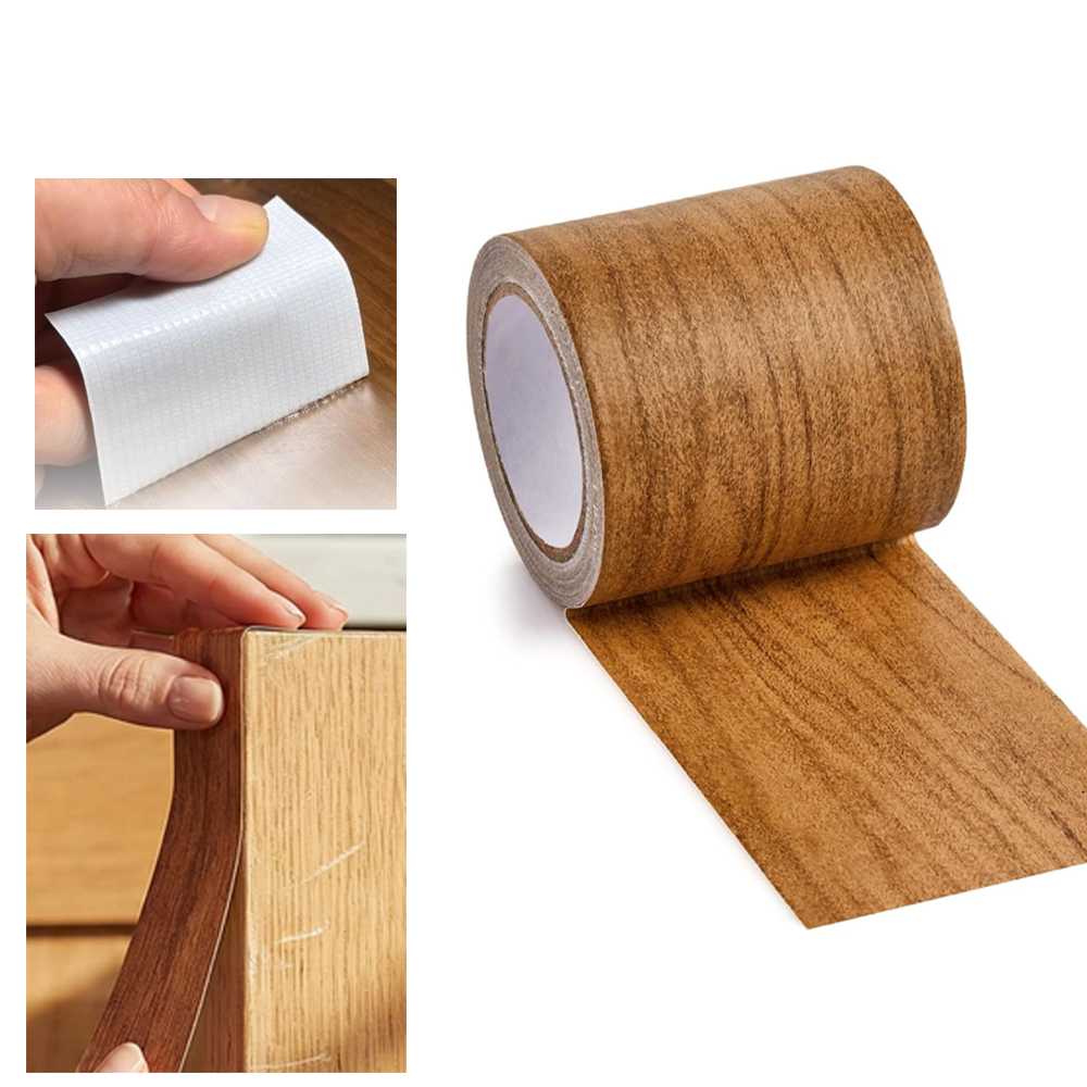 Xfasten Woodworking Tape - 1Roll Self Adhesive Wood Grain Repair