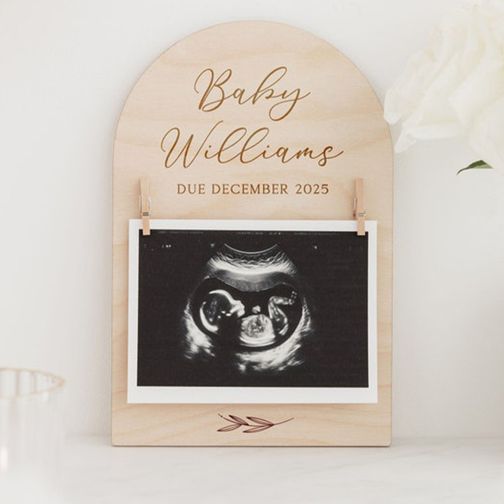 Personalised Pregnancy Announc - огляд і ціна Woodworking Laser
