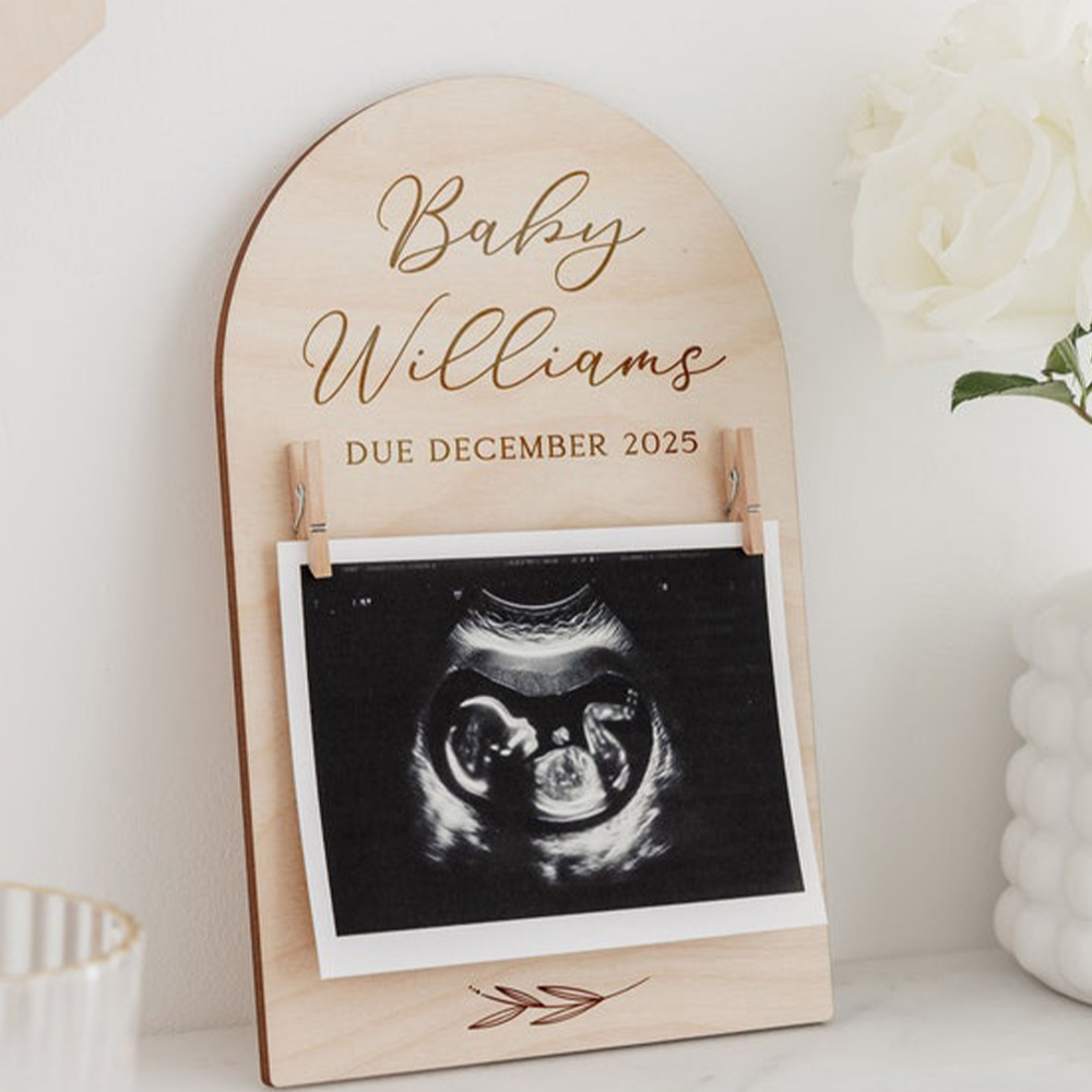 Personalised Pregnancy Announc - огляд і ціна Woodworking Laser