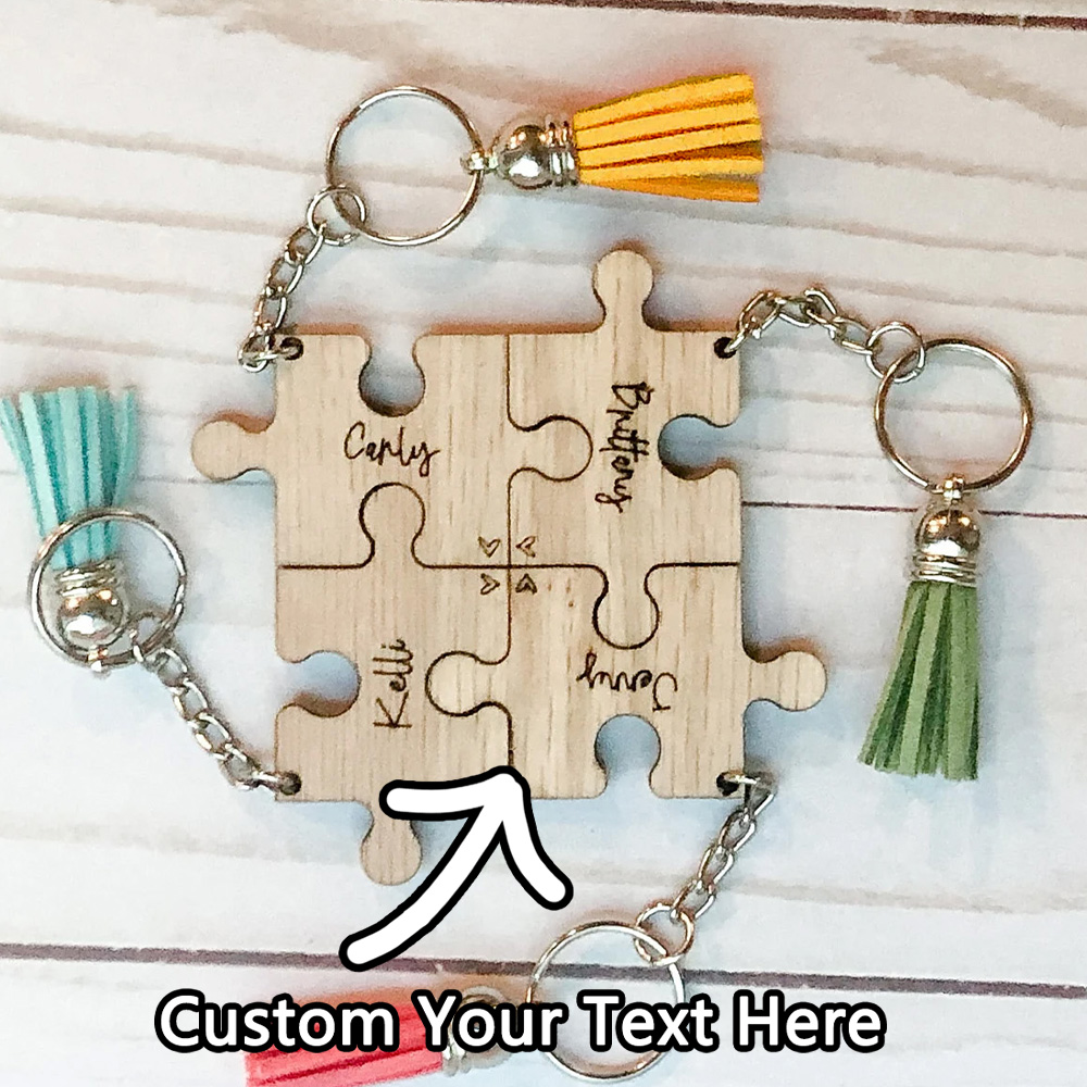 Custom Keychain - Personalized - огляд і ціна Woodworking Laser