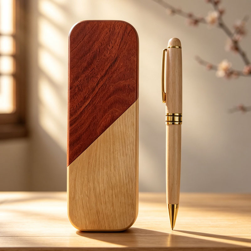 Double-Wood Composite Pen Set  - огляд і ціна Woodworking Logos