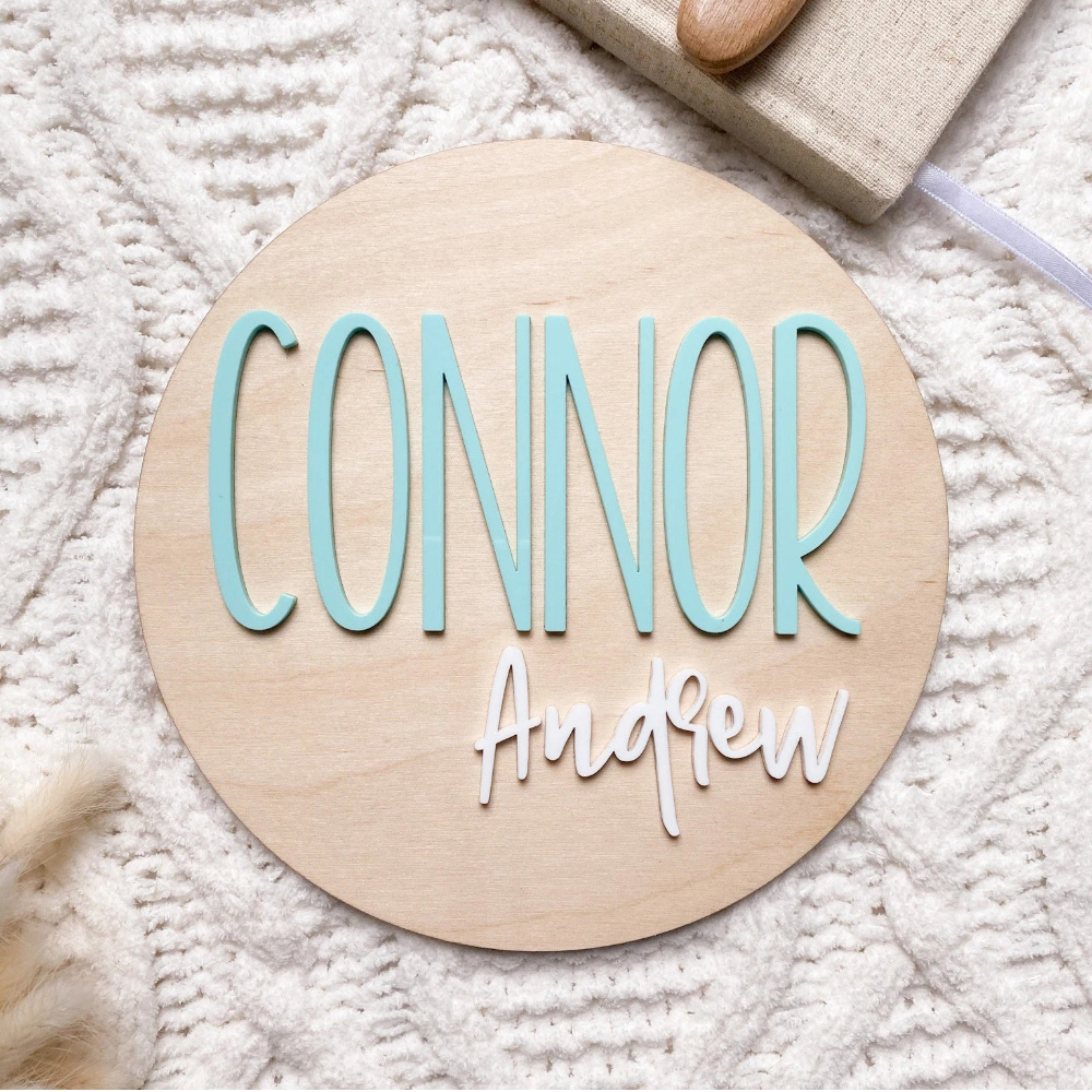 Personalised Birth Announcemen - огляд і ціна Woodworking Laser