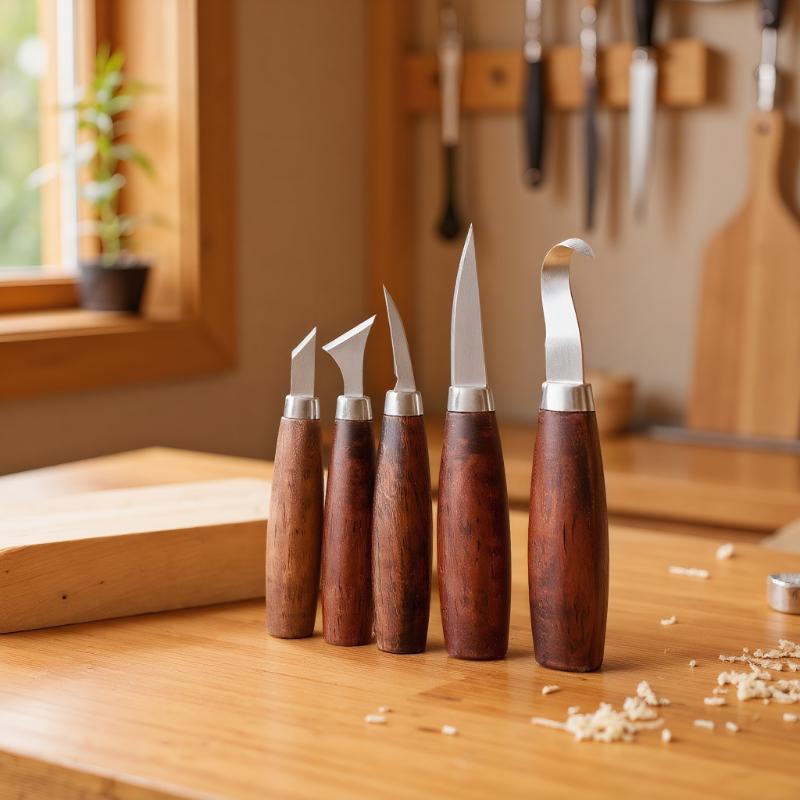 （Summer6）5 Pcs Tools For Wood  - огляд і ціна Wood Chisel Set