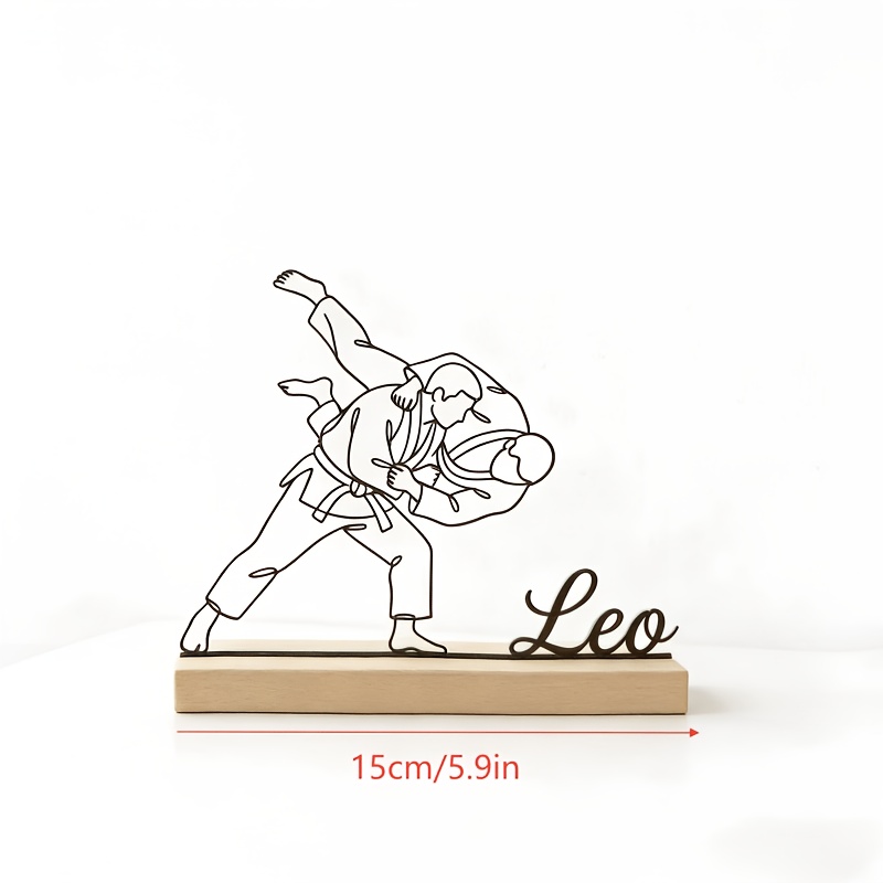 Custom Engraved Judo Martial A - огляд і ціна Woodworking Laser