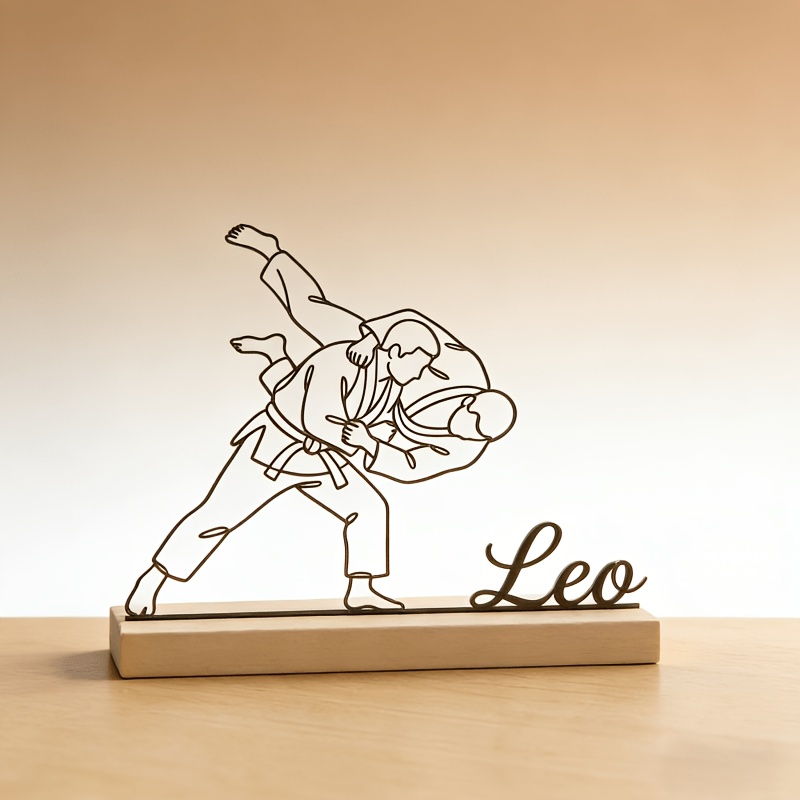 Custom Engraved Judo Martial A - огляд і ціна Woodworking Laser