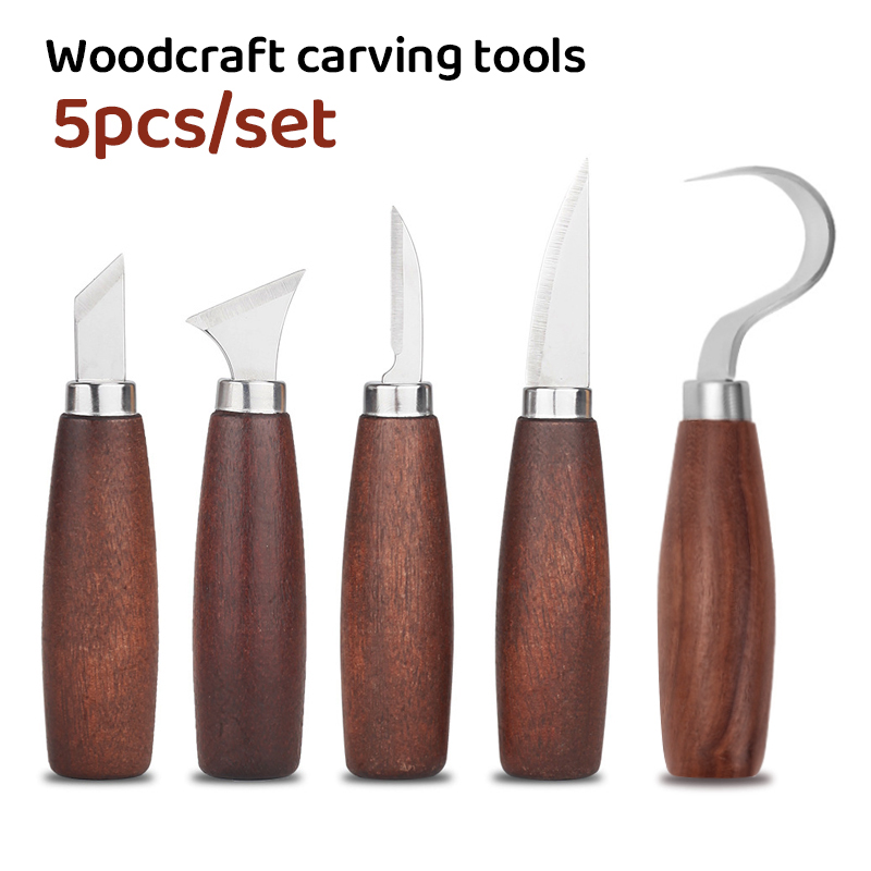 5pcs tools for wood carving Ch - огляд і ціна Wood Chisel Set