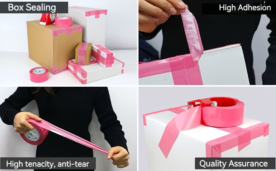 1pcs Pink Packing Tape, Vibran - огляд і ціна Woodworking Warehouse