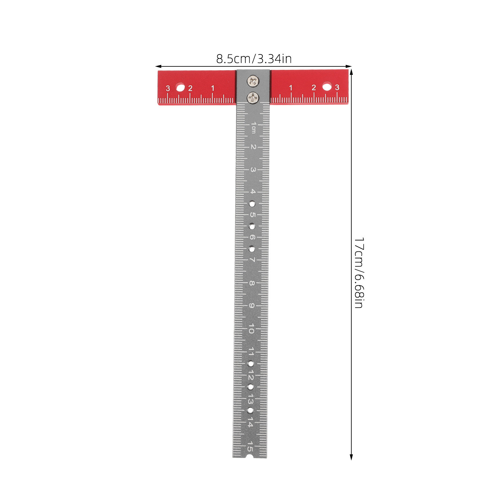 T Ruler Aluminum Alloy Precise - огляд і ціна Woodworking Man