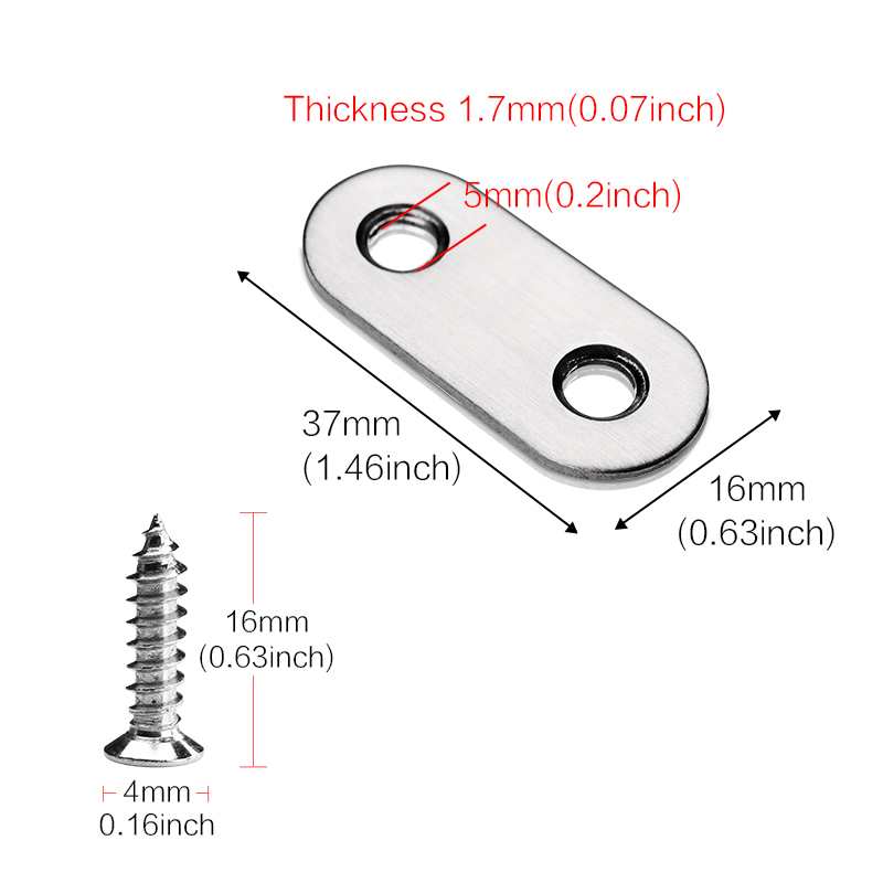 5-40 pcs Straight Flat Corner  - огляд і ціна Woodworking X Brace