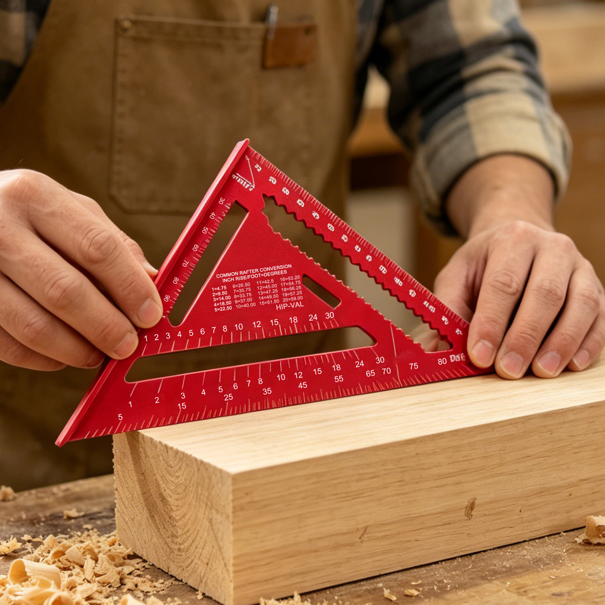 Aluminum Alloy Speed Square Hi - огляд і ціна Woodworking Man