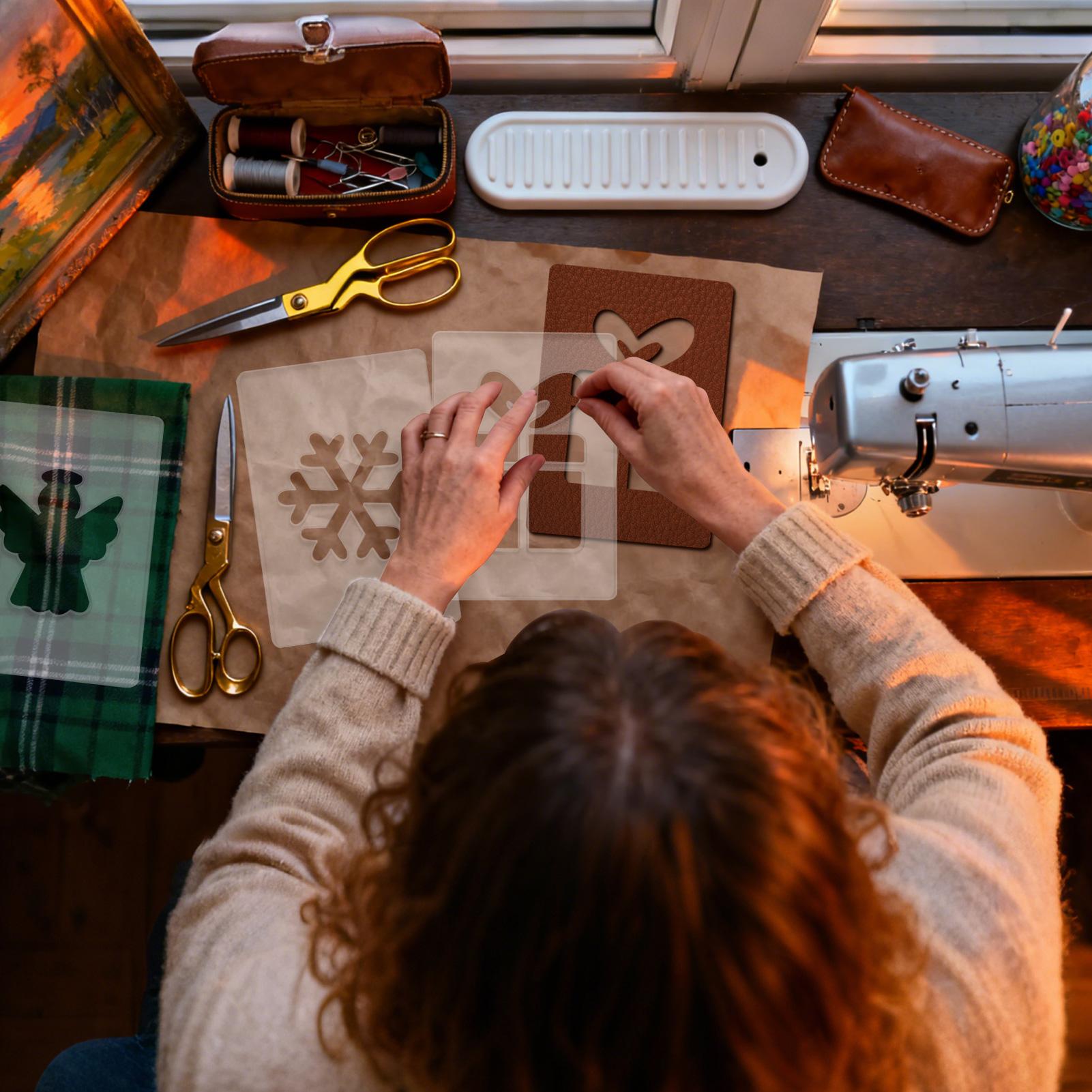 Christmas Stencil Portable Woo - огляд і ціна Woodworking Man