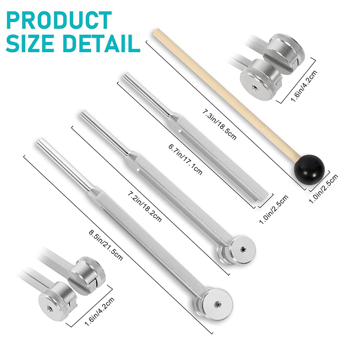 4 Pack Tuning Fork Set(128Hz,  - огляд і ціна Woodworking Hammer