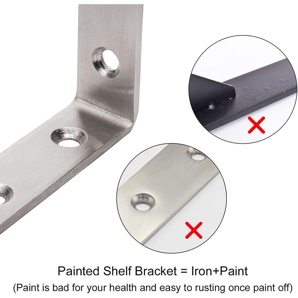 5 x 3 Heavy-Duty Stainless Ste - огляд і ціна Woodworking X Brace