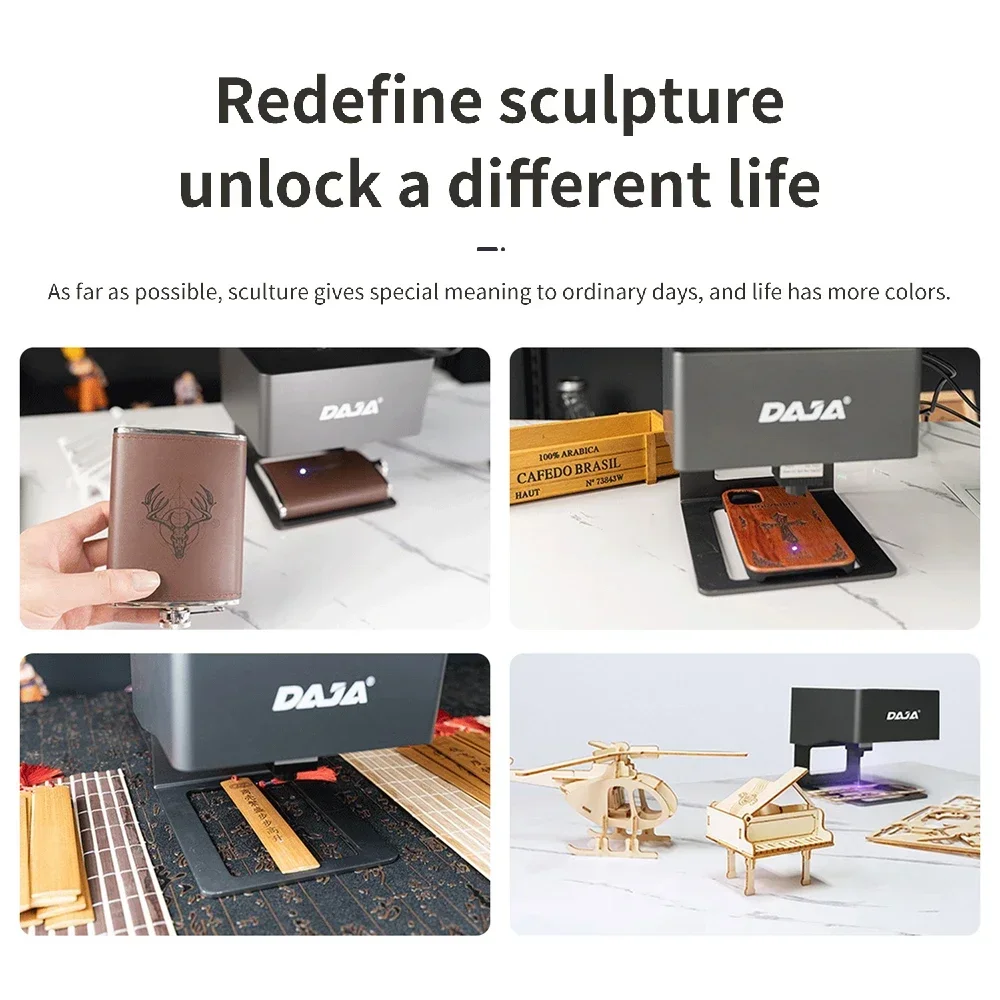 DAJA Laser Engraver CNC DIY DJ - огляд і ціна Woodworking Logos