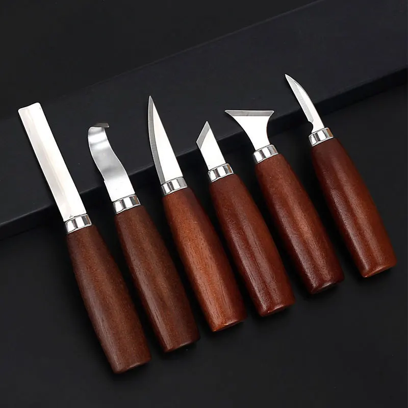 6pcs Tools Set for Wood Carvin - огляд і ціна Wood Chisel Set