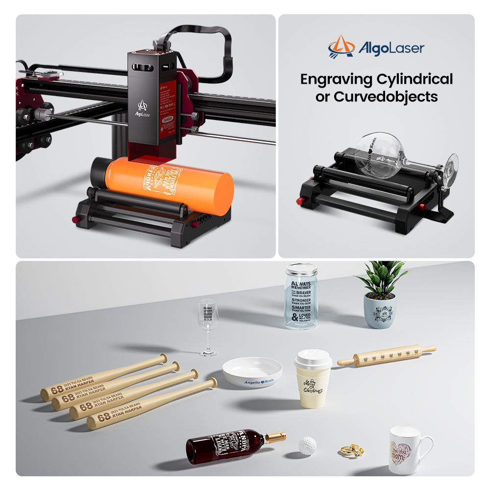 AlgoLaser DIY KIT MK2 10W Lase - огляд і ціна Woodworking Logos
