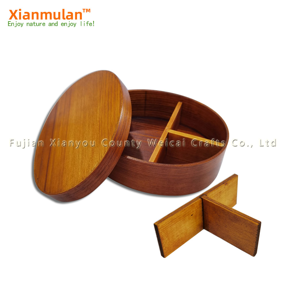 Natural Wooden Bento Box Squar - огляд і ціна Woodworking Japanese