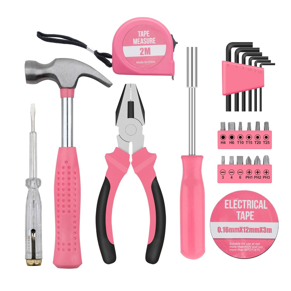 Pink Portable Hand Tools Combi - огляд і ціна Woodworking Hammer