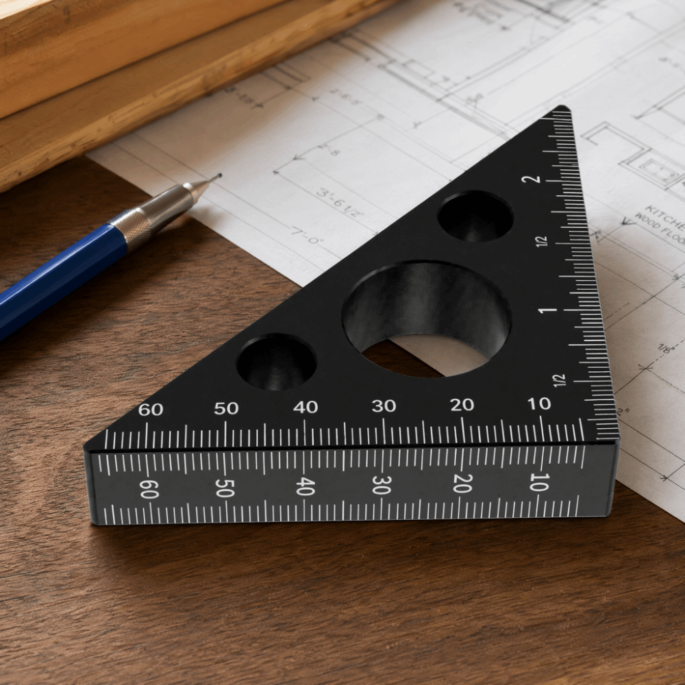 Aluminum Alloy Triangle Ruler  - огляд і ціна Woodworking Workshop Layout