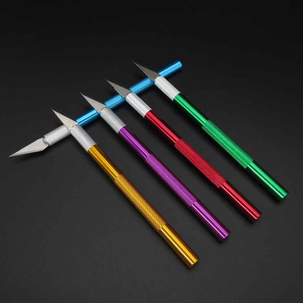 10PCS  Sharp Exacto Knife Set  - огляд і ціна Woodworking Hobby Kits