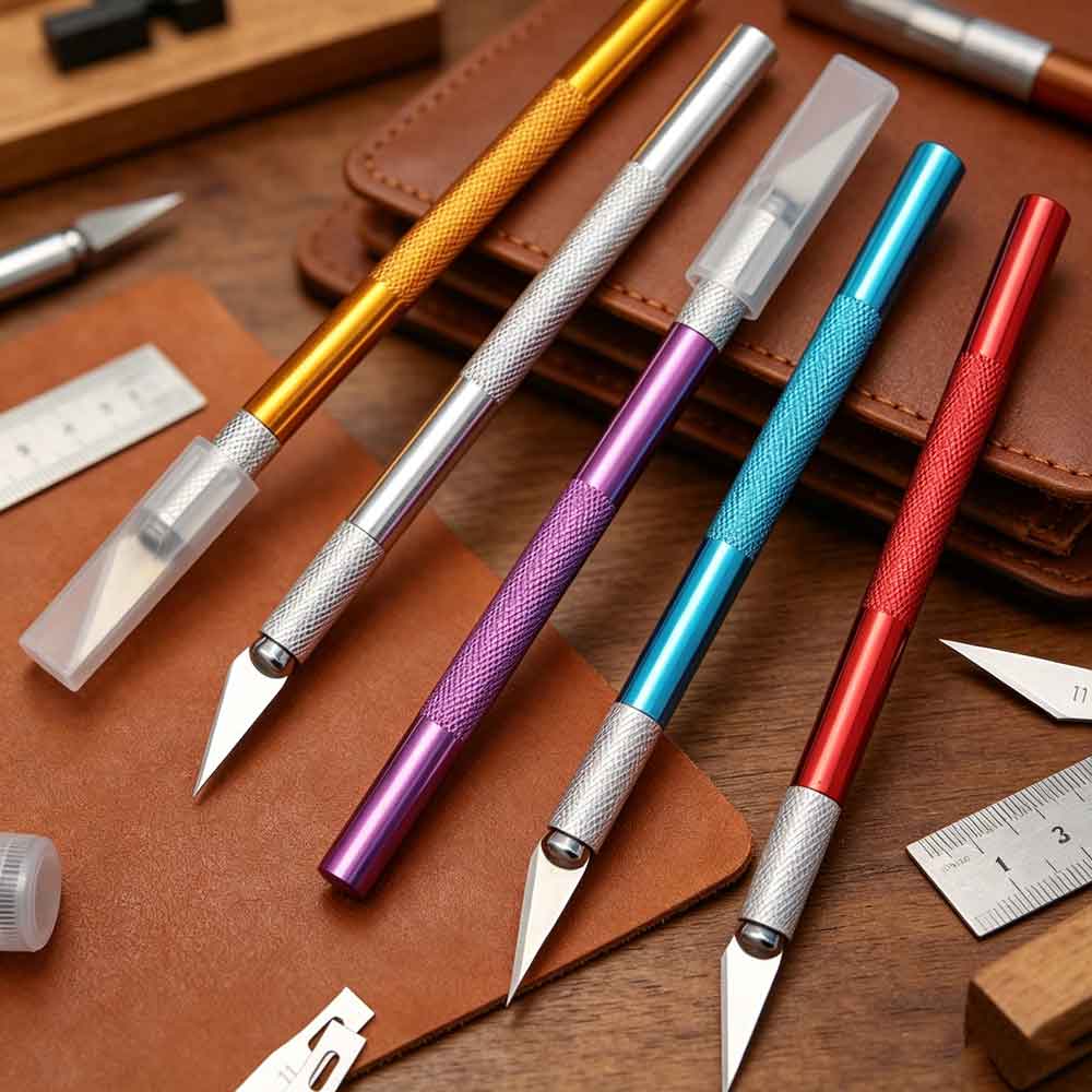 10PCS  Sharp Exacto Knife Set  - огляд і ціна Woodworking Hobby Kits