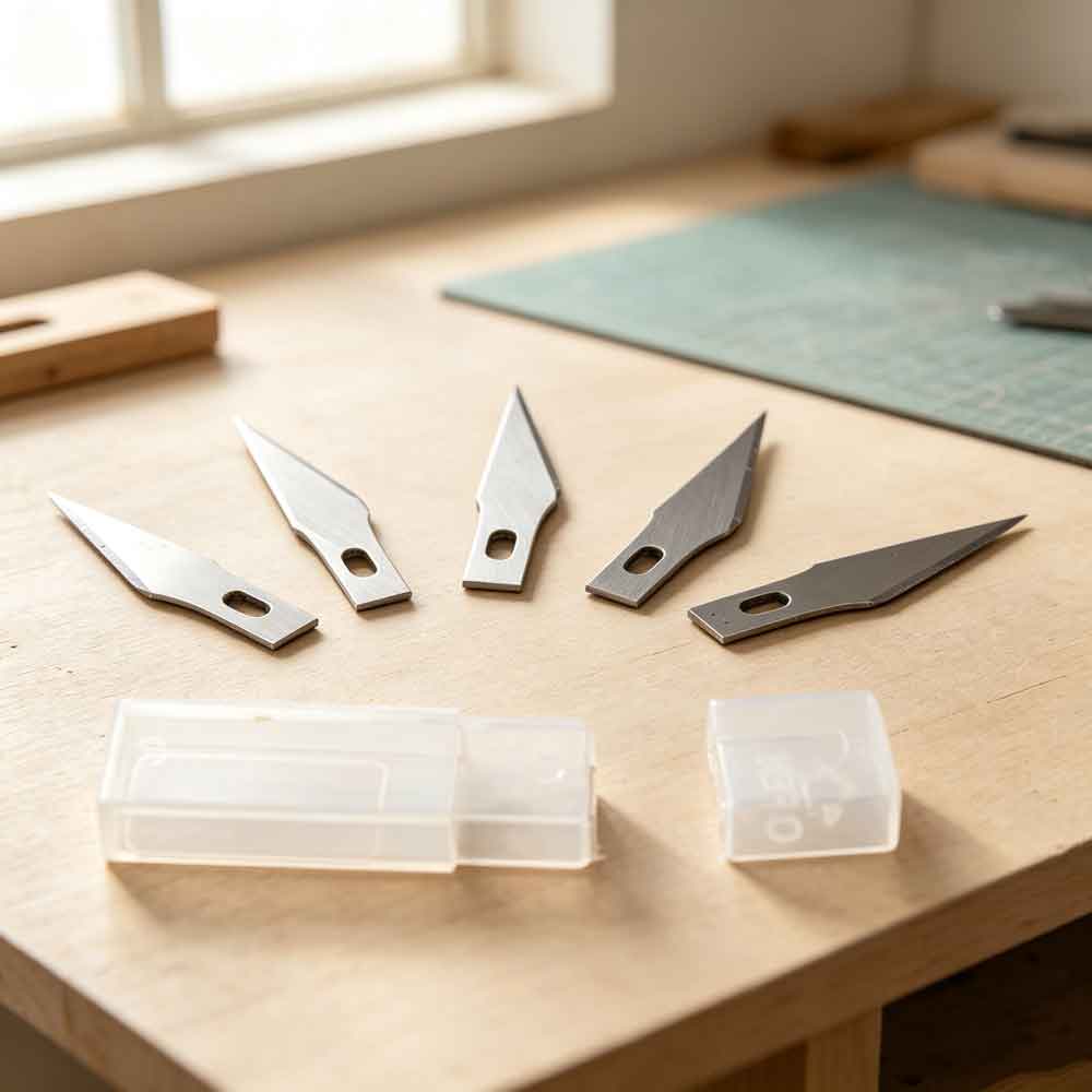 10PCS  Sharp Exacto Knife Set  - огляд і ціна Woodworking Hobby Kits