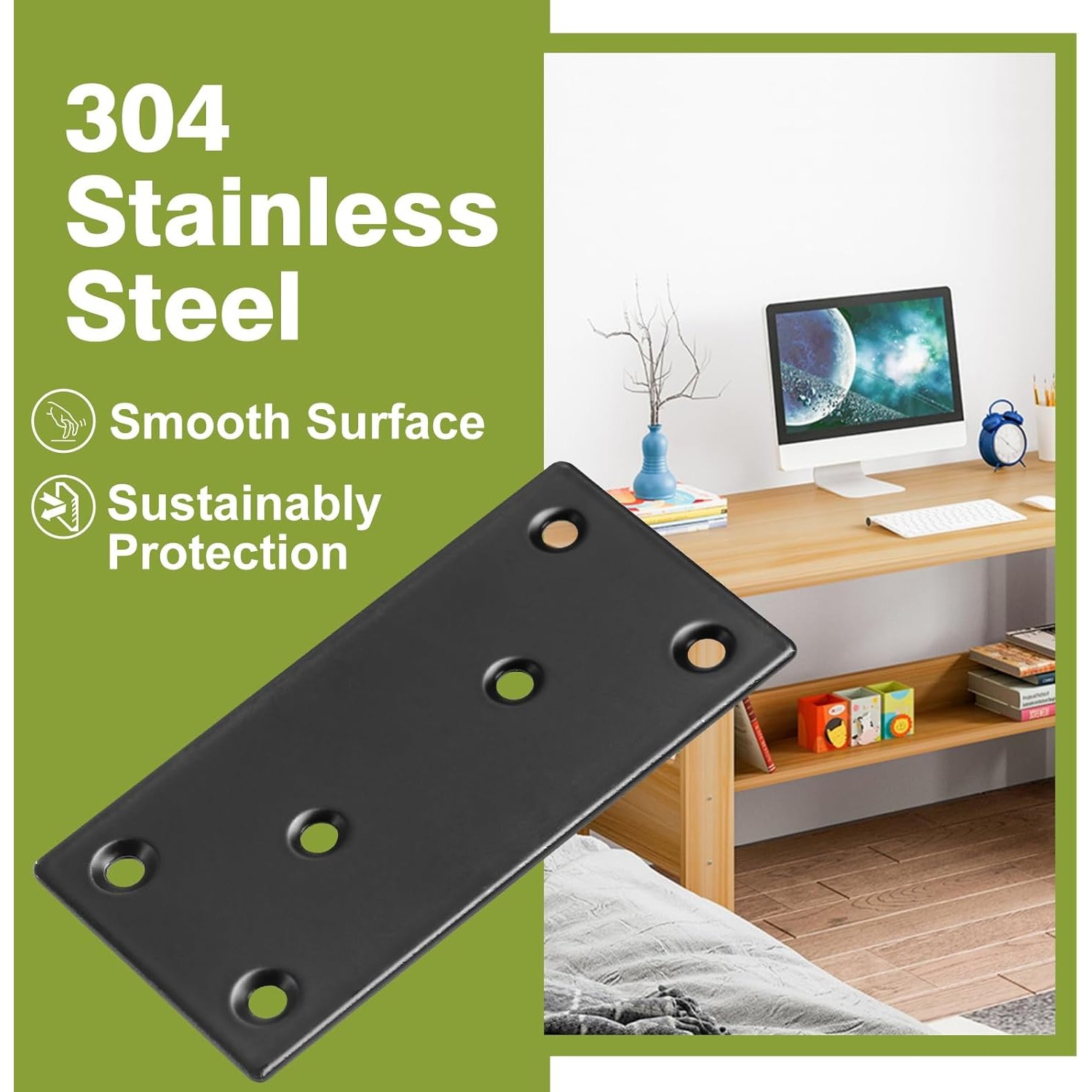Flat Straight Brace Bracket, B - огляд і ціна Woodworking X Brace