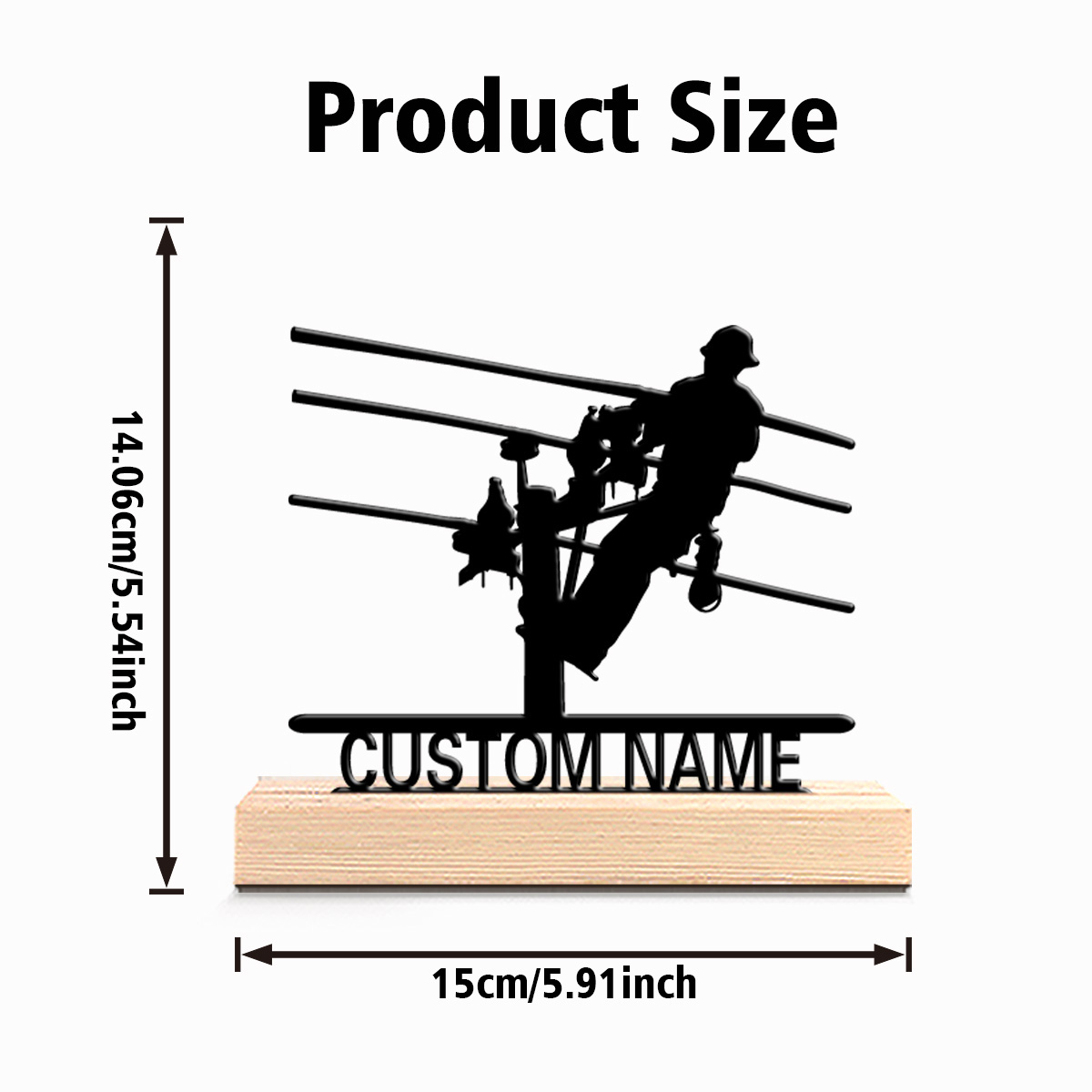 1pc Stylish Personalized Custo - огляд і ціна Woodworking Laser
