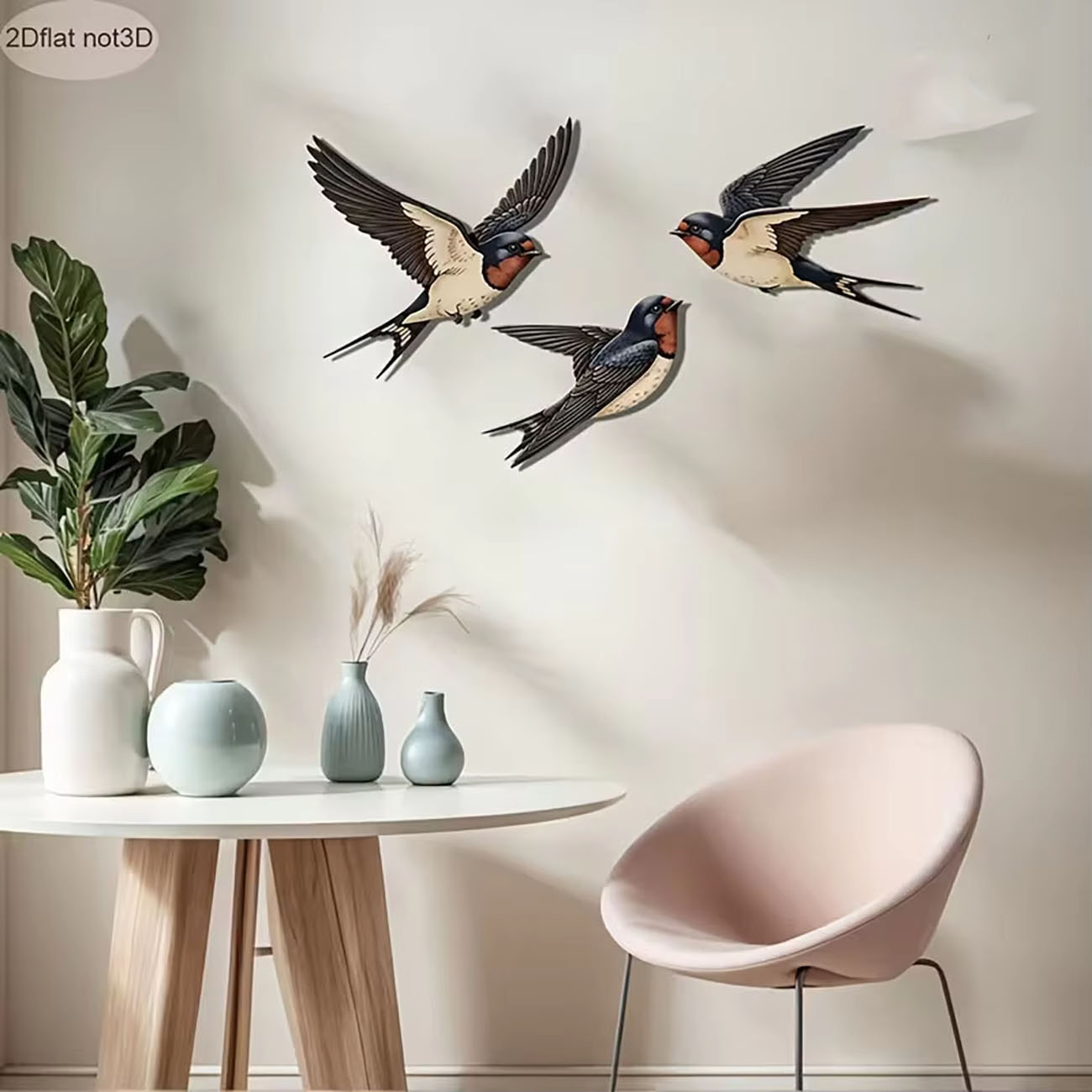3Pcs 2D Swallow Wooden Wall De - огляд і ціна Xfasten Woodworking Tape