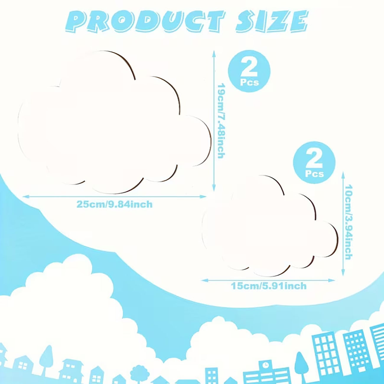 6Pcs Cloud & Eyelash Wooden Wa - огляд і ціна Xfasten Woodworking Tape