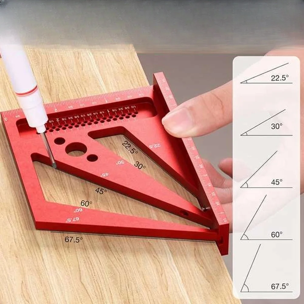 Red 3D Multi Angle Measuring R - огляд і ціна Woodworking Workshop Layout