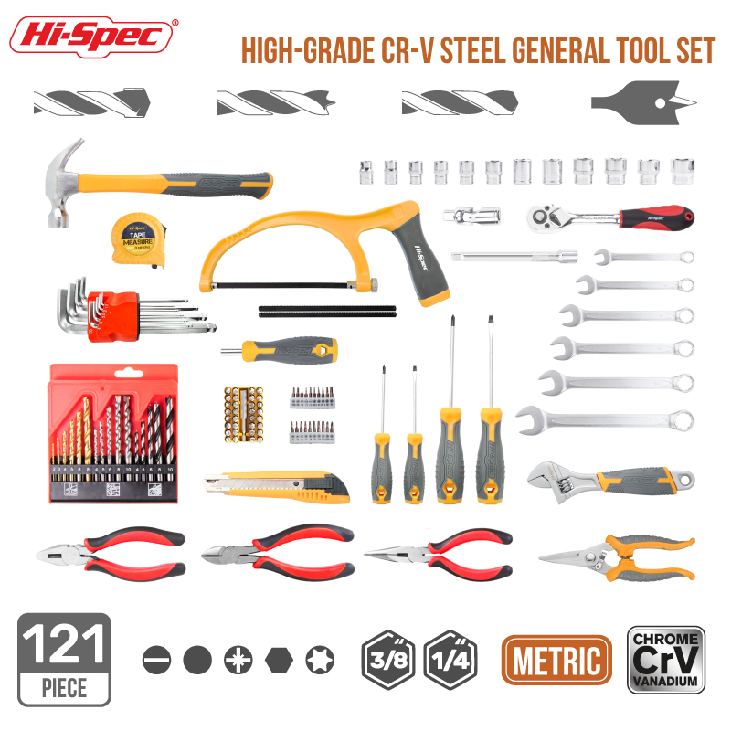 Hi-Spec Professional 91pcs Too - огляд і ціна Woodworking Hammer